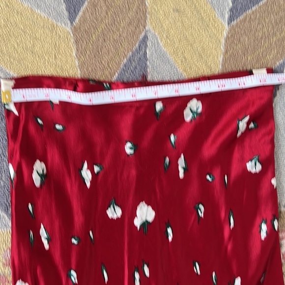 🌹 VINTAGE BETSEY JOHNSON ROSES MERMAID MAXI SKIRT 00 0 2 XXS XS S P - Picture 3 of 10